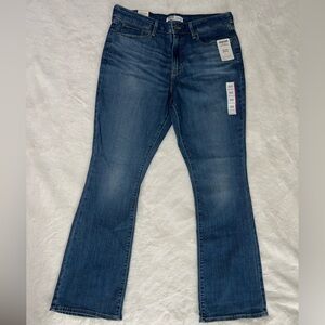 Signature by Levi Strauss Women's Boot Cut Jeans - Dark Blue